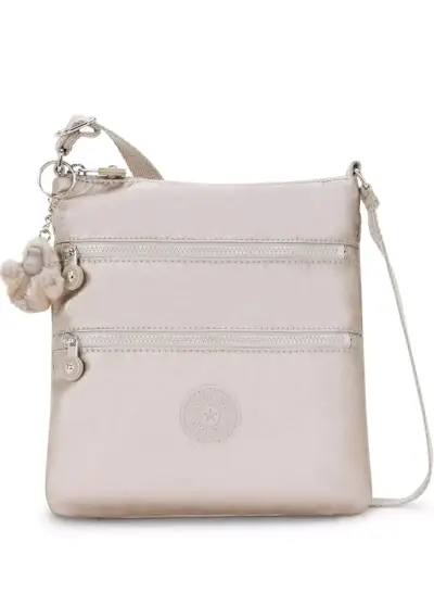 Crossbody Keiko beige metalizado Kipling - miniatura 1
