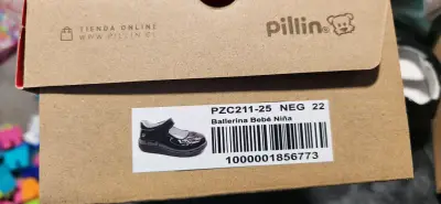 Zapatos de charol para bebé niña Pillin - miniatura 3