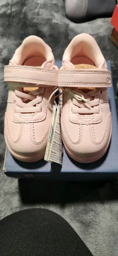 Zapatillas rosadas para niños Etapas Walker - miniatura 1