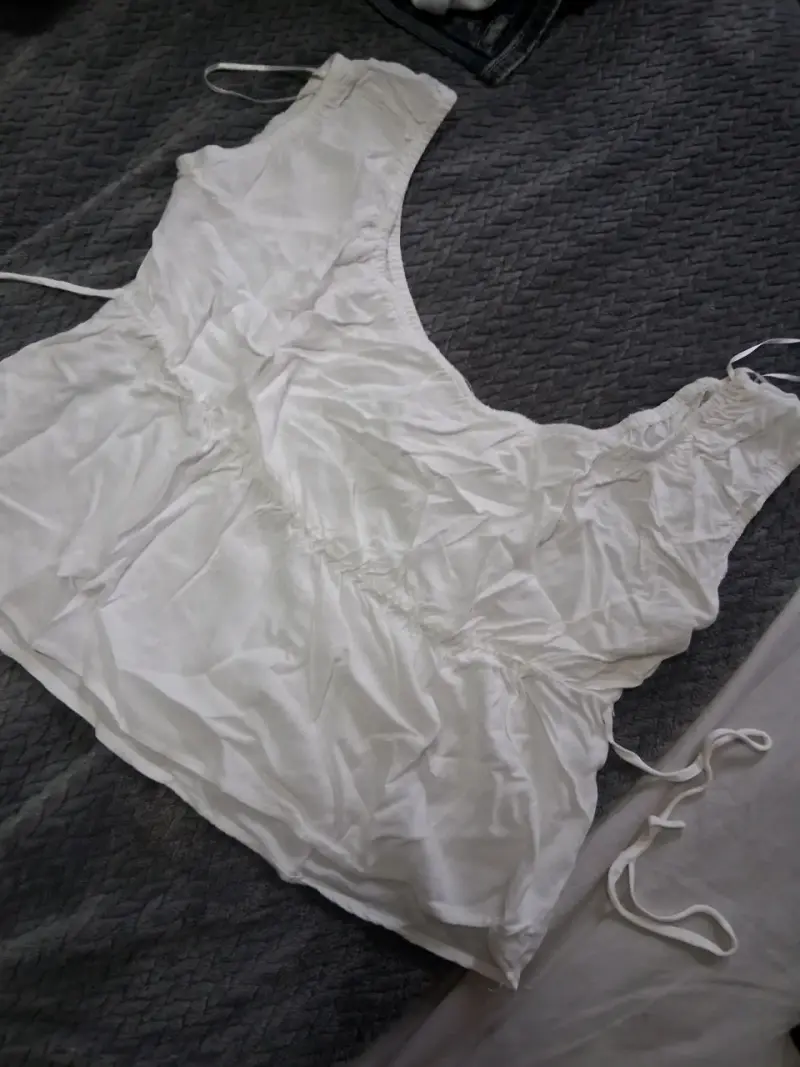 Blusa Blanca Sin Mangas Index Basics - 2