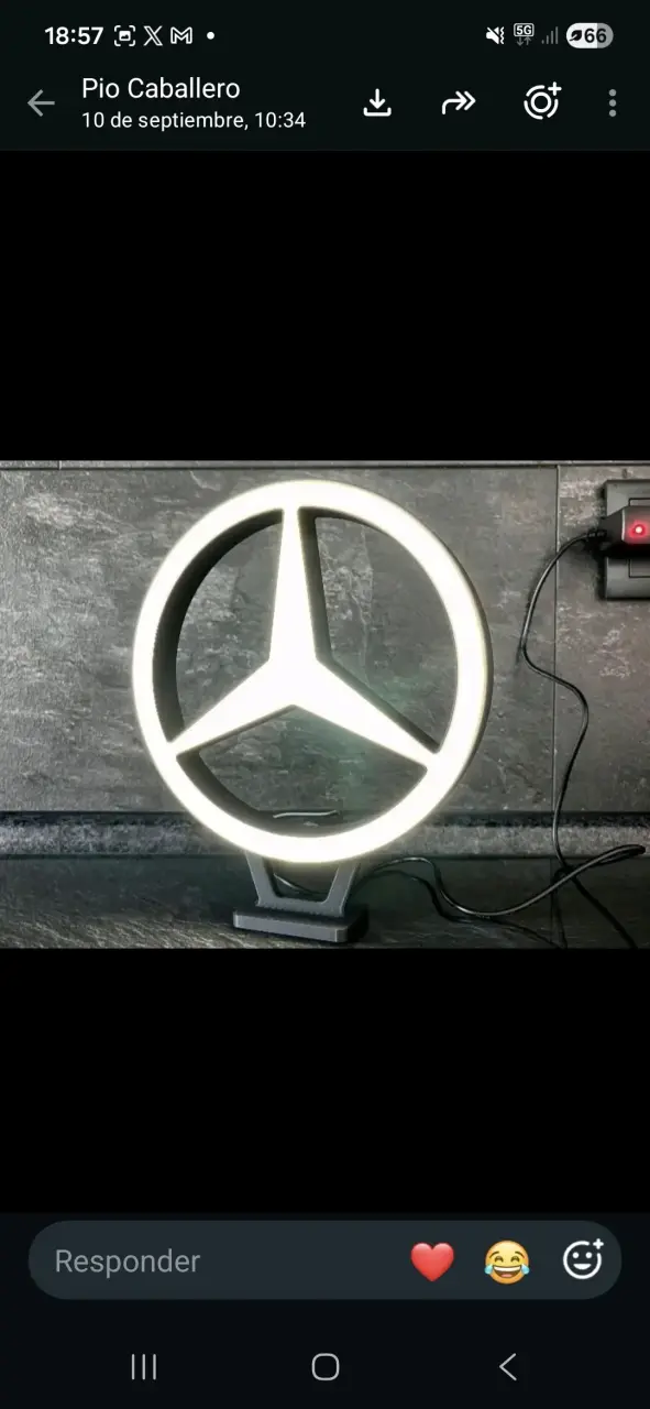 Lámpara decorativa  LED (marca Autos) - 2