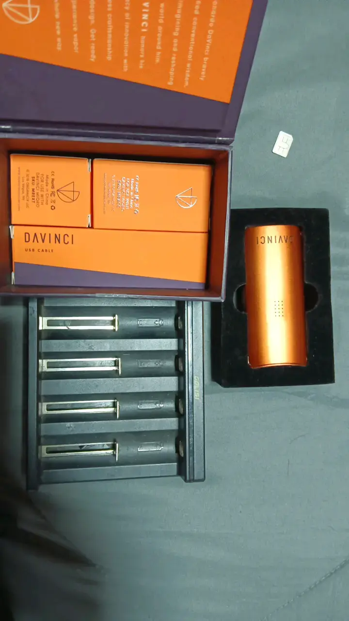 Vaporizador portátil DaVinci IQ2 naranja - 2