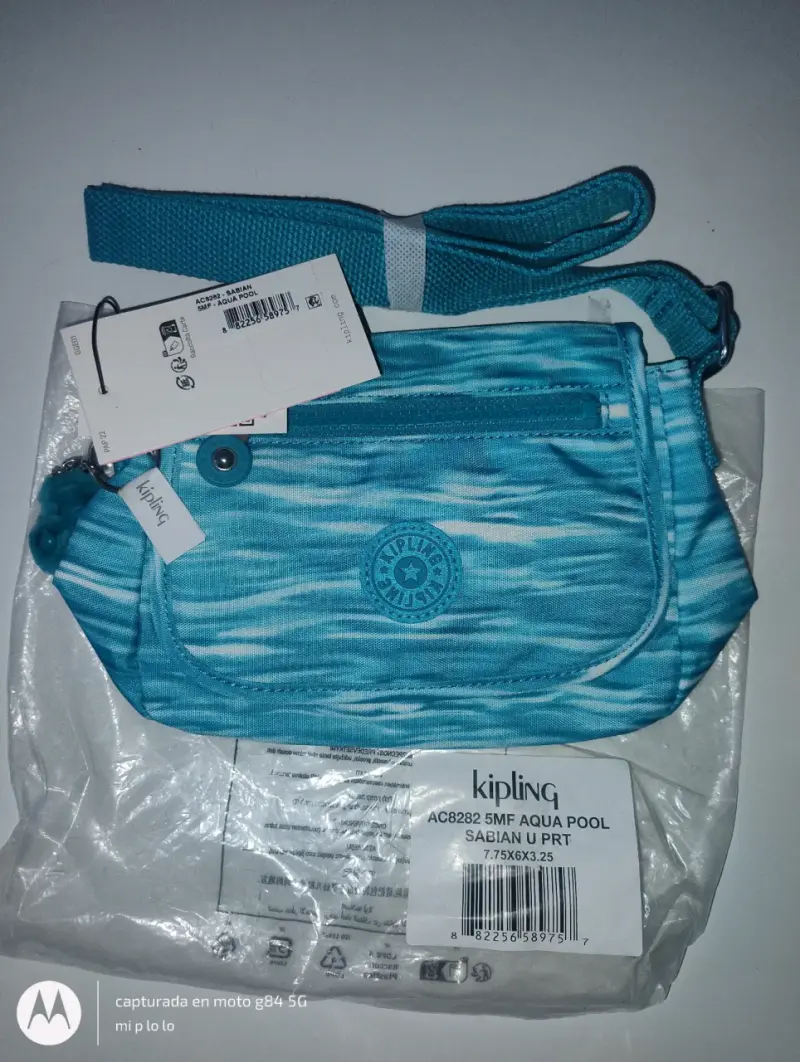 Cartera Kipling Sabían Aqua pool - 5