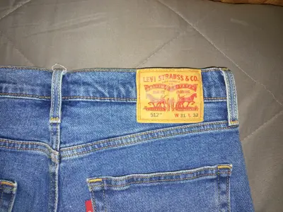 Jeans Levi's 512 Slim Azul Claro - miniatura 2