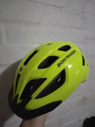 Casco de bicicleta Bontrager Solstice amarillo - miniatura 1