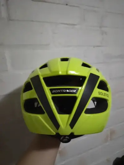 Casco de bicicleta Bontrager Solstice amarillo - miniatura 4