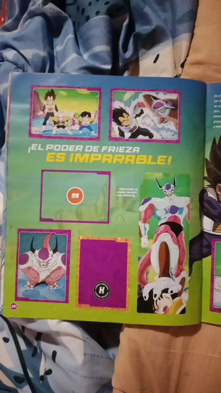 Álbum de Dragon Ball Z Saga de Frieza - 4