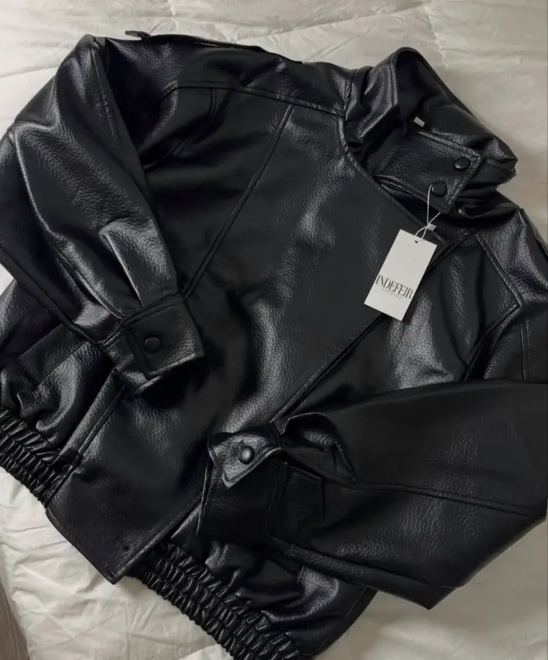 Chaqueta estilo Zara ecocuero mujer - 1