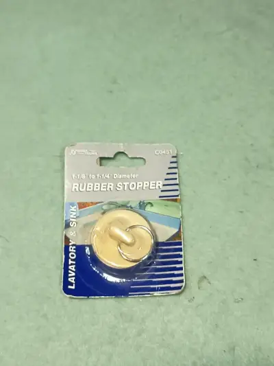 Tapón Desagüe Baño y Cocina 1-1/8 a 1-1/4 Nuevo - miniatura 1