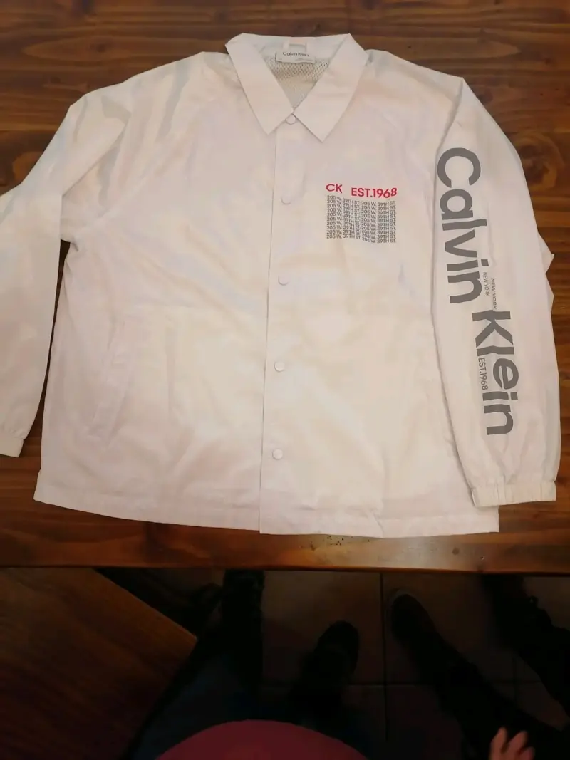Camisa Blanca Calvin Klein Estilo Casual - 5