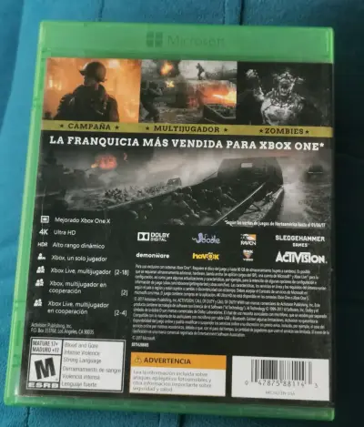 Juego Xbox One Call of Duty WWII - miniatura 3