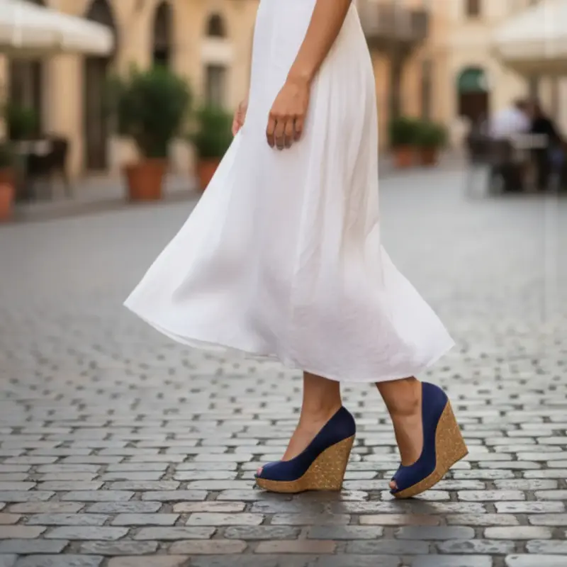Tacones De Togni Talla 39 Peep Toe de Gamuza - 4