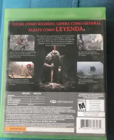 Ryse: Son of Rome Edición Legendaria para Xbox One - miniatura 3