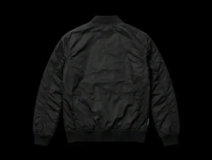 Chaqueta negra Mossimo estilo bomber - 2