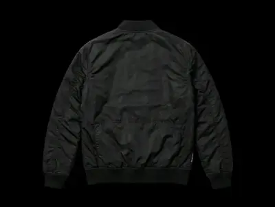 Chaqueta negra Mossimo estilo bomber - miniatura 2