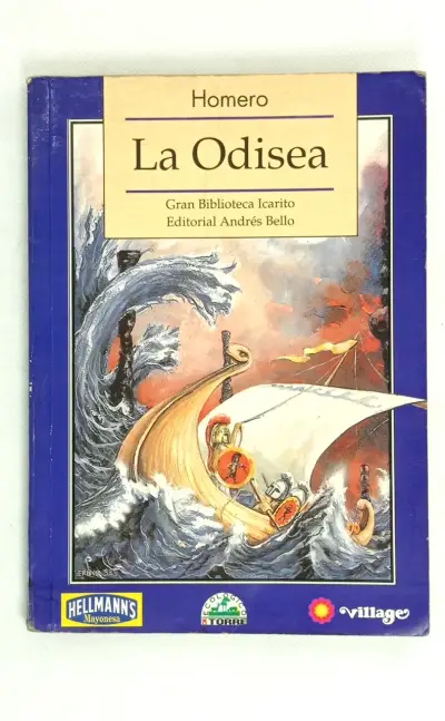 Libro La Odisea de Homero - Editorial Andrés Bello - miniatura 1