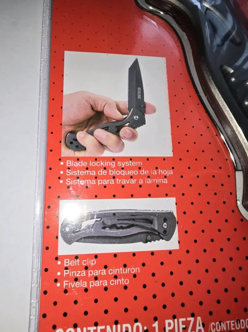 Cuchillo de Bolsillo Plegable Redline Profesional - 4