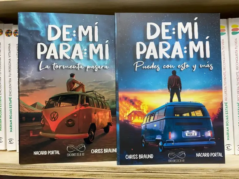 Libros 'De: Mi Para: Mí' de Nacarid Portal y Chriss Braund