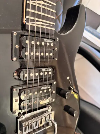 Guitarra Eléctrica ESP LTD MT-130 Negra - miniatura 3
