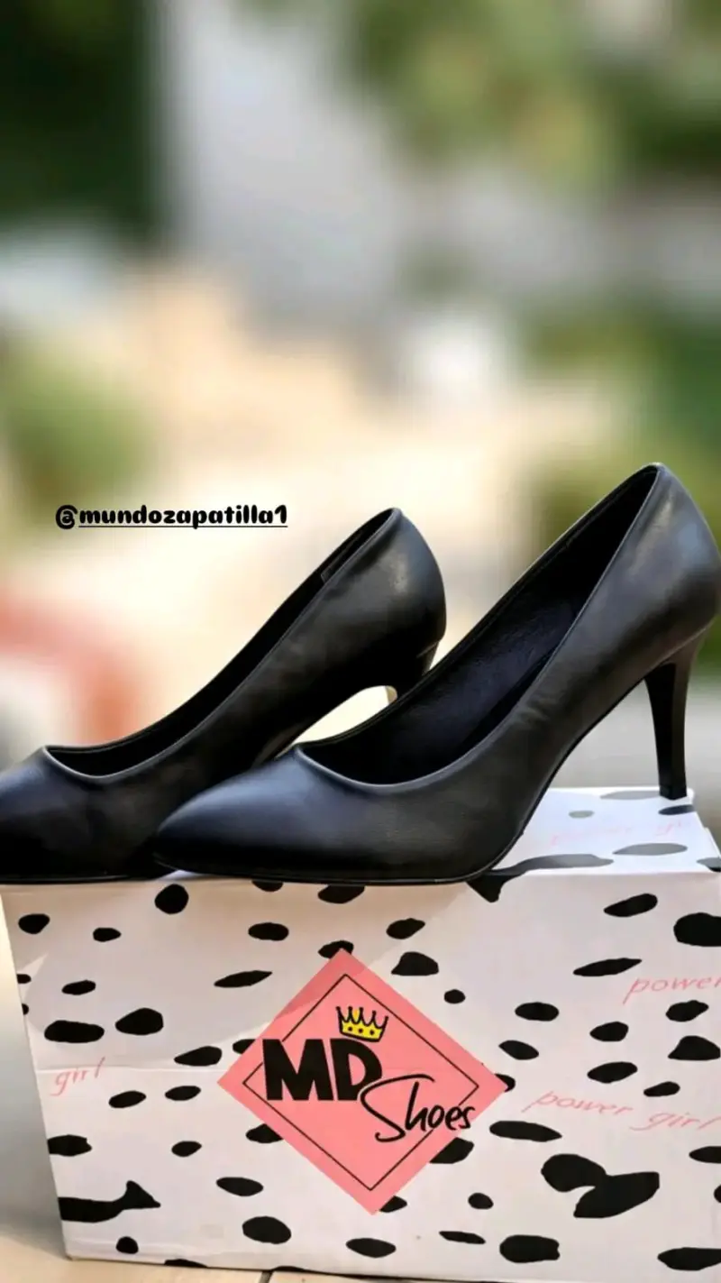 Zapatos de Tacón Negro MD  Elegantes - 3