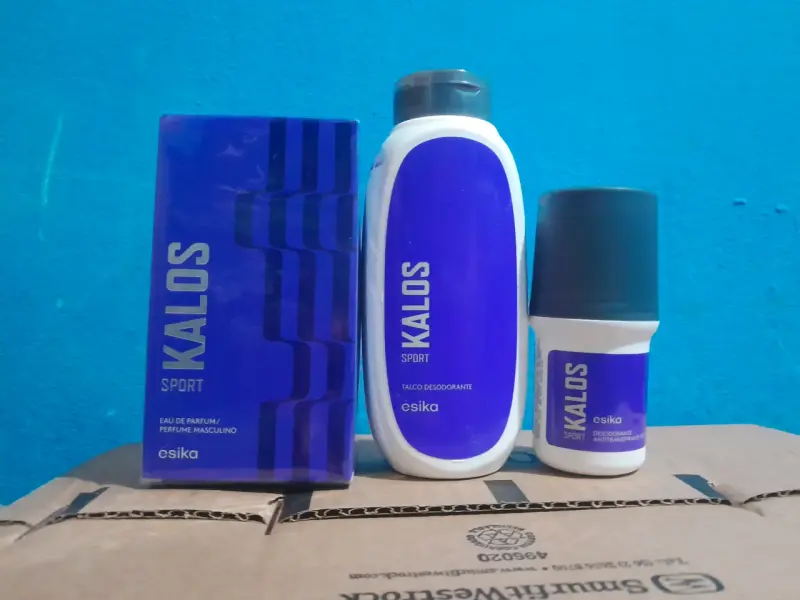 Set de Perfume y Desodorante Kalos Sport Hombre