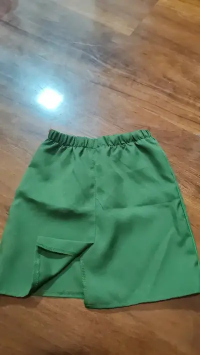 Disfraz de policía verde para niña con accesorios - miniatura 2