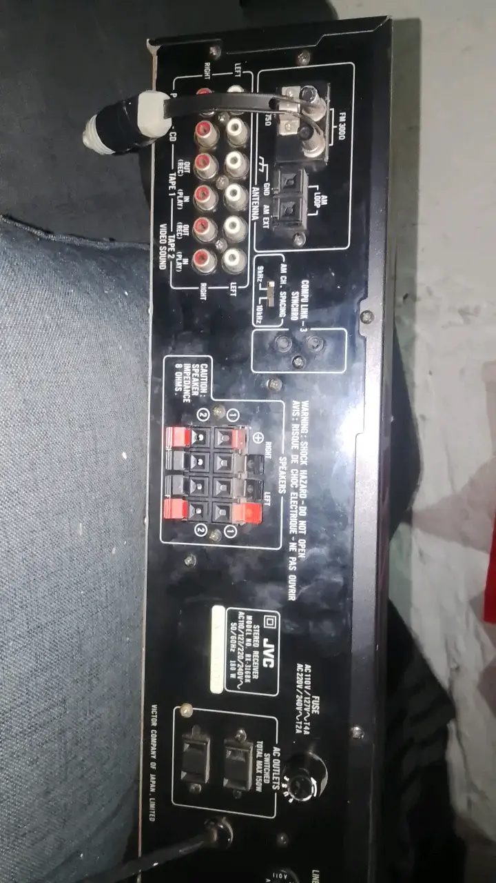 Receptor JVC RX-316 FM/AM en buen estado - 5
