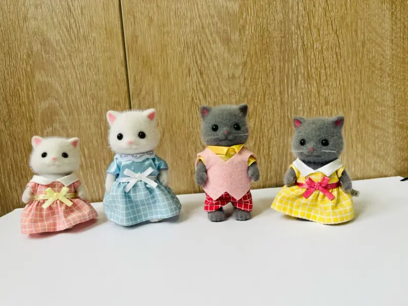Familia gato de sylvanian