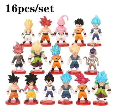 Set de figuras de dragon ball - miniatura 1
