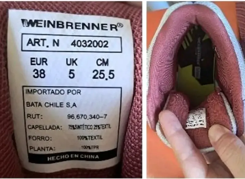Botas de senderismo Weinbrenner 38 - 3