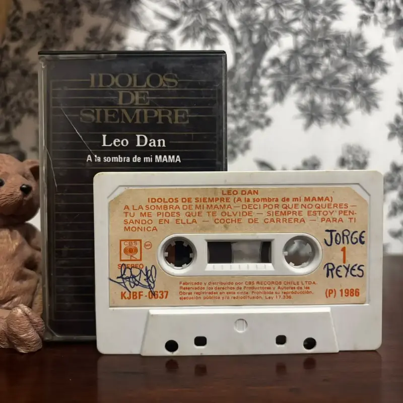 Cassette Leo Dan Ídolos de Siempre 1986 Chile - 2
