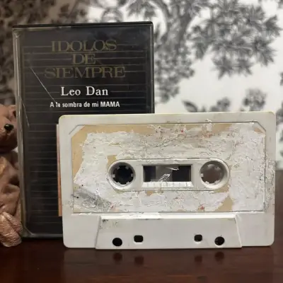 Cassette Leo Dan Ídolos de Siempre 1986 Chile - miniatura 3