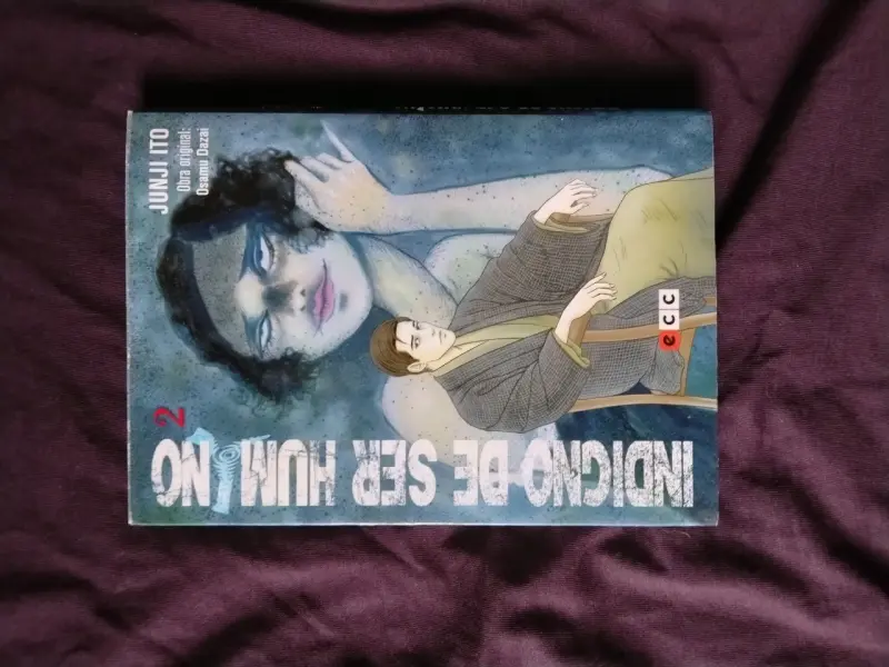 Manga Indigno de Ser Humano Vol. 2 de Junji Ito
