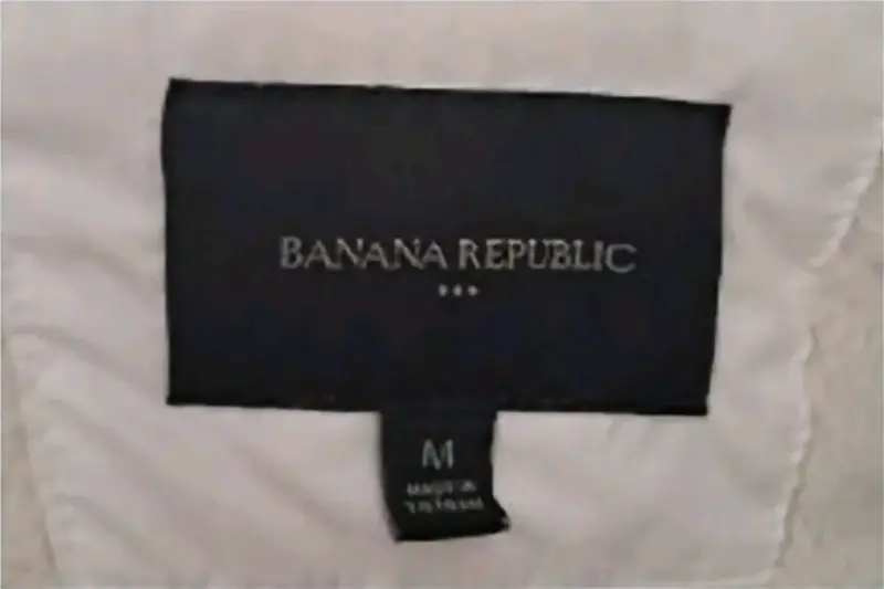Chaqueta  Banana Republic Mujer Blanco con Capucha - 3