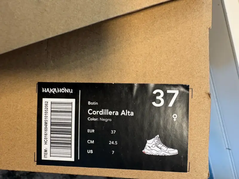Botines Haka Honu Número 37 - 3