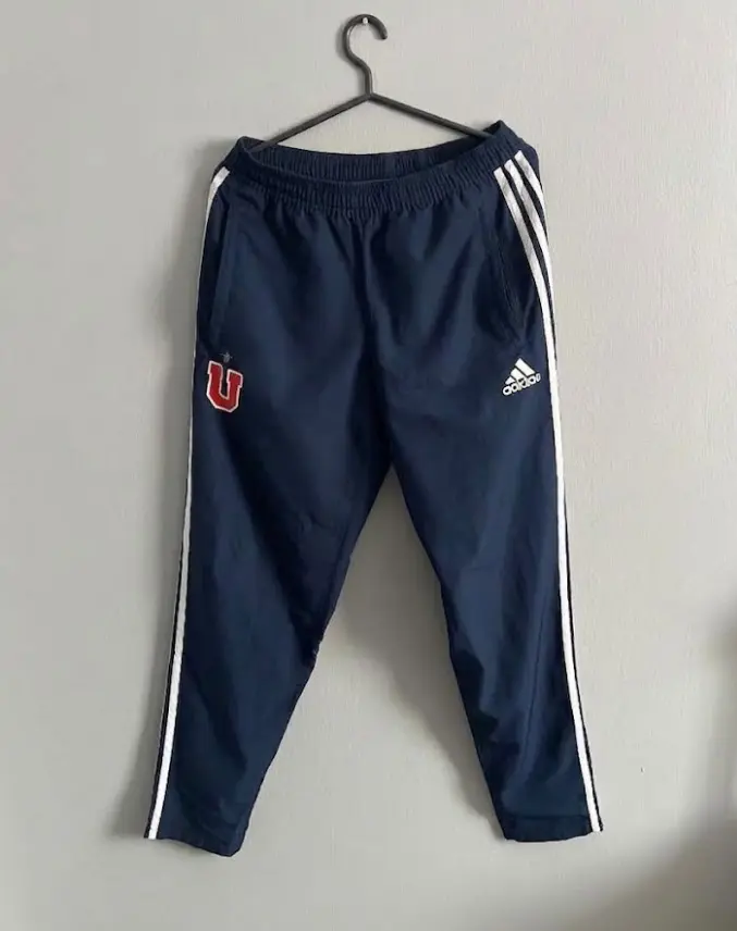 Pantalon deportivo Adidas original U de Chile azul - 1