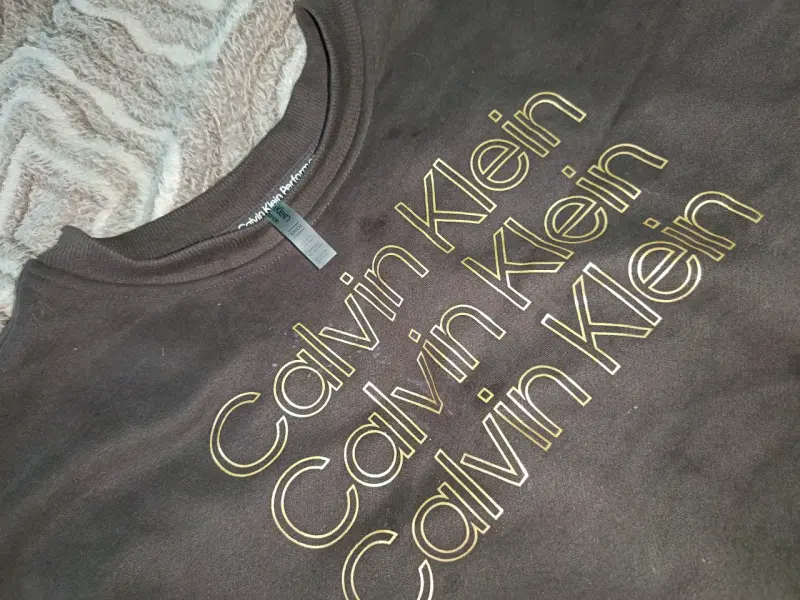 Polerón Calvin Klein marrón para mujer - 2