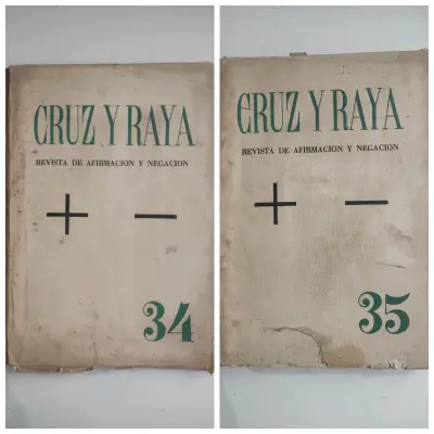 Revistas Cruz y Raya números 34 y 35 - miniatura 1