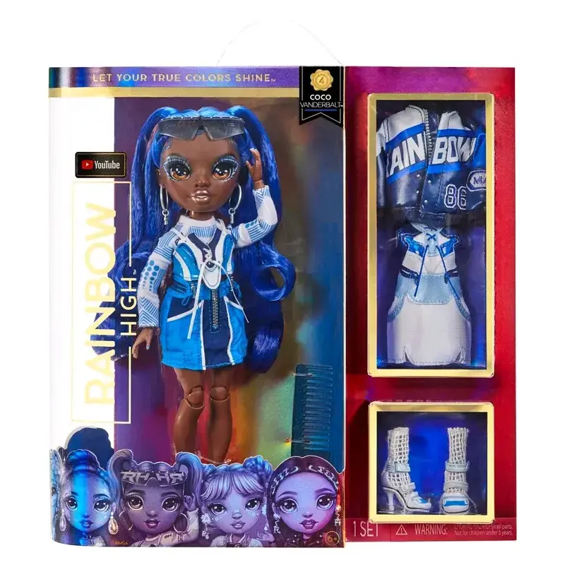 Muñeca Rainbow High - Coco Vanderbalt - 4