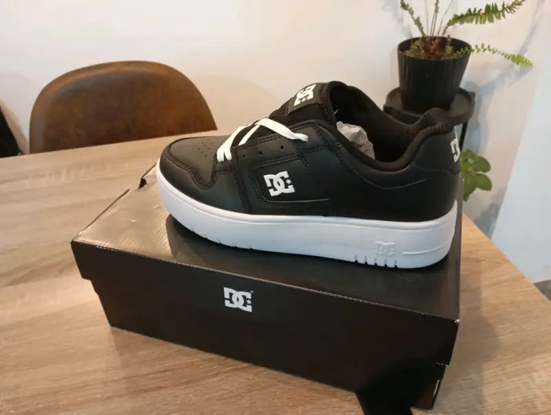 Zapatillas DC Manteca 4 Platform negras para mujer - 5