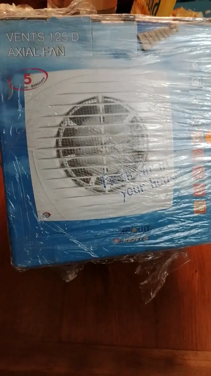 Ventilador axial Vents 125 D con garantía