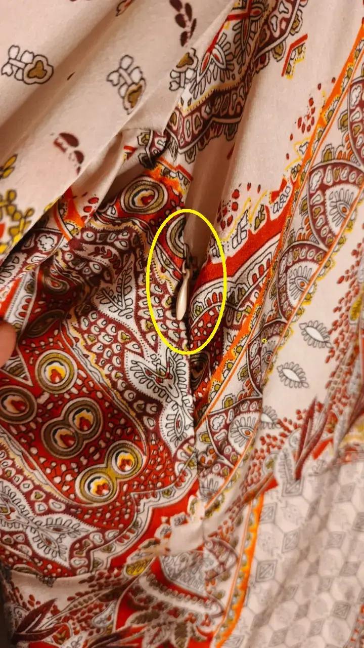 Línea Style - Vestido Paisley Terracota Shein 3XL. - 4