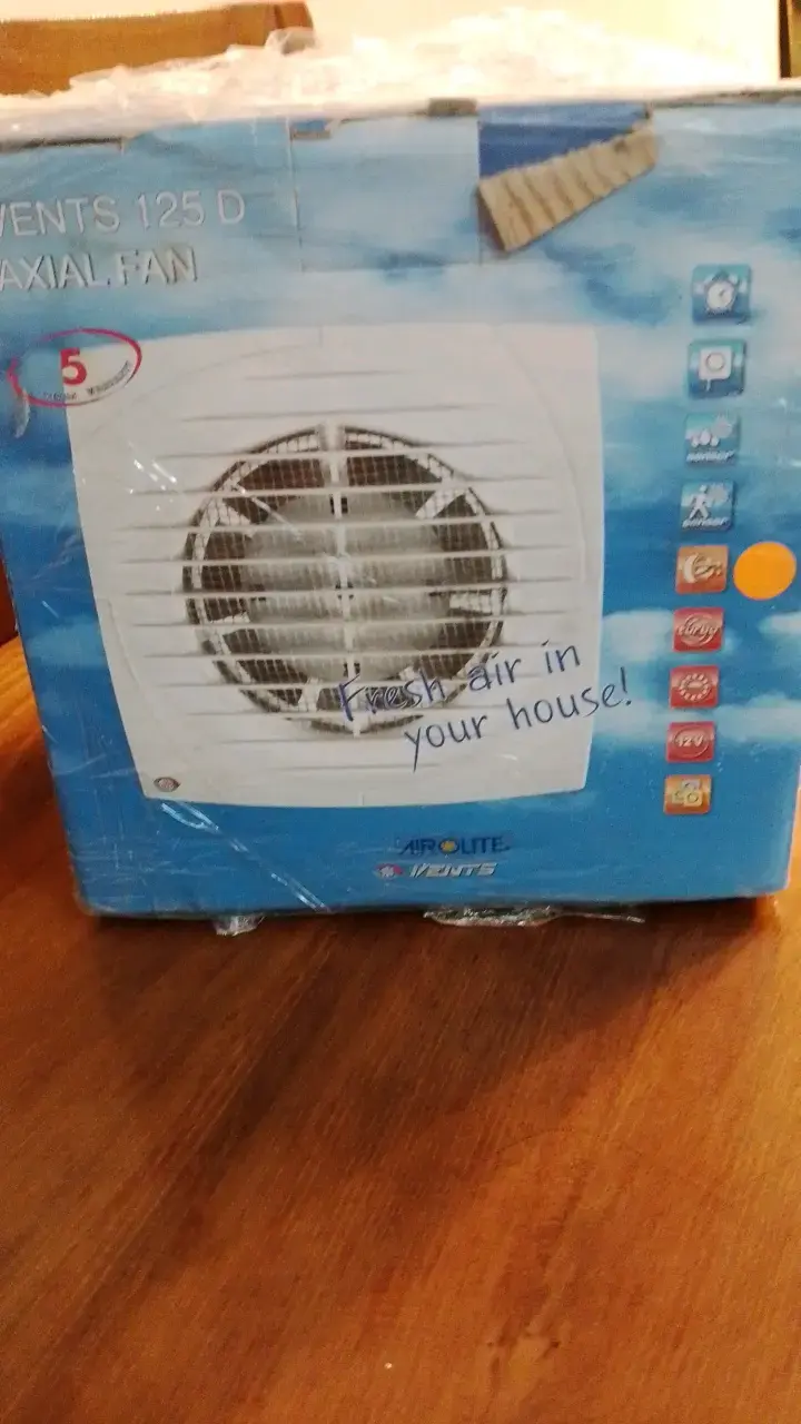 Ventilador axial Airlite Vents 125 D - 1