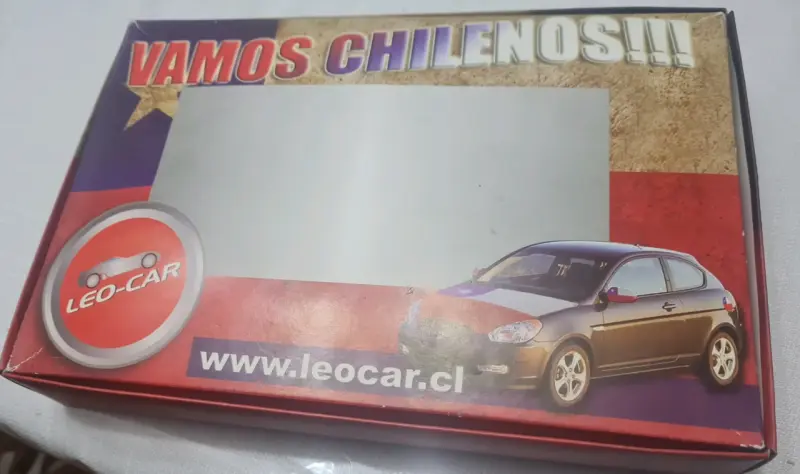 Set de fundas para auto con diseño bandera chilena - 2