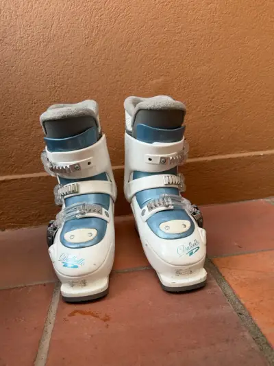 Botas de ski Dalbello blancas para niña/mujer - miniatura 1