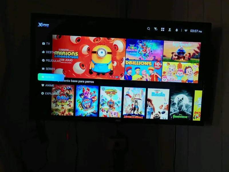 TV Stick MX10 F3 4K con Android TV con app mágica - 5