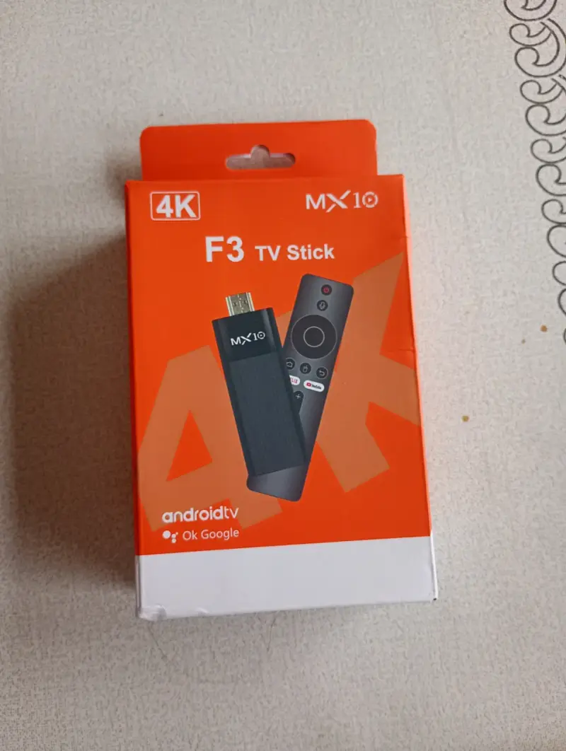 TV Stick MX10 F3 4K con Android TV con app mágica - 6