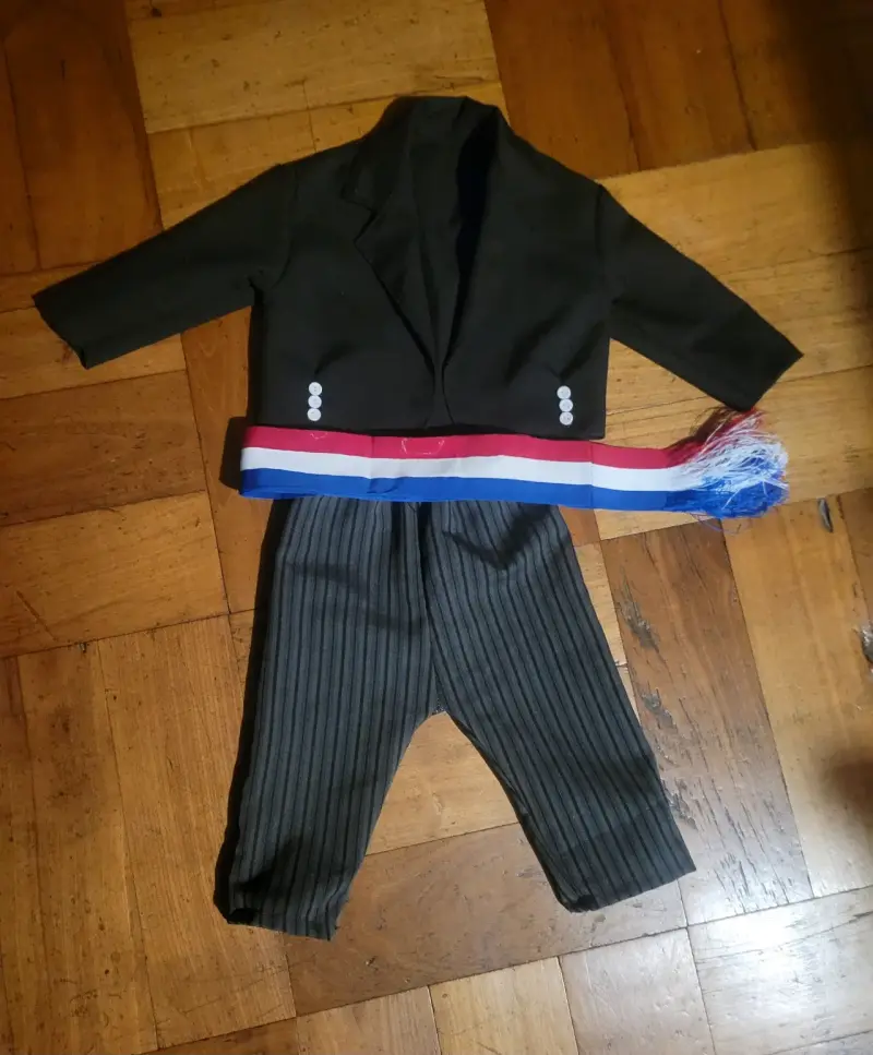 Traje de huaso tradicional / talla 9-12 meses - 4