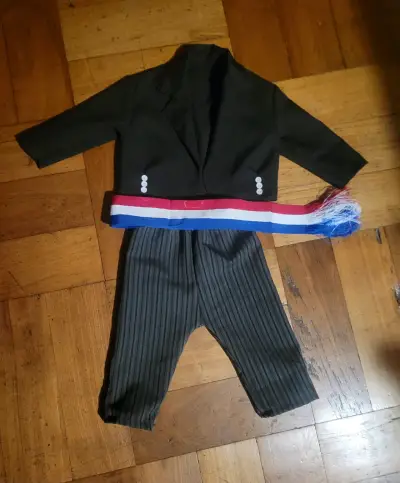 Traje de huaso tradicional / talla 9-12 meses - miniatura 4
