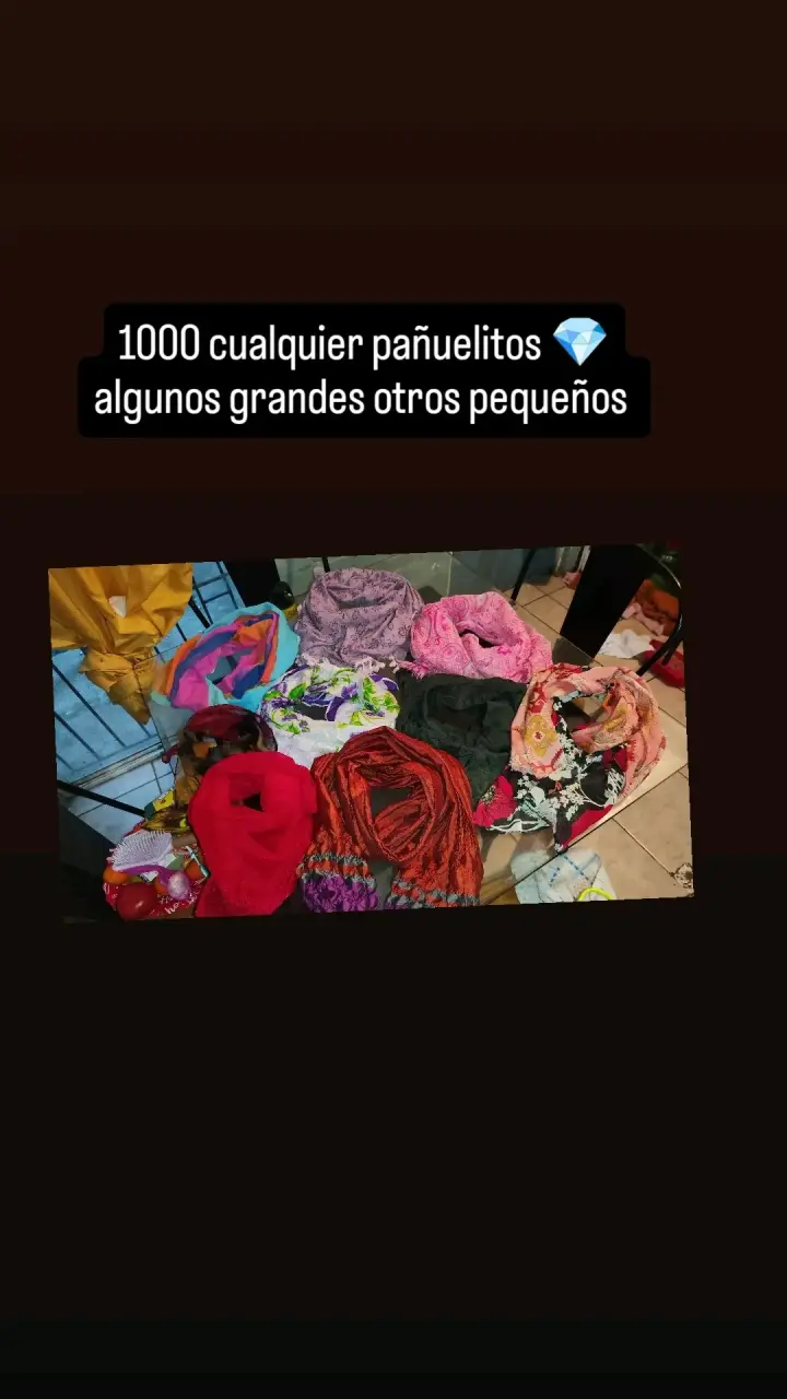 Pañuelos de colores variados para mujer - 1